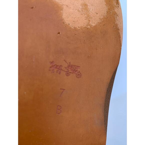 Genuine Coach Tan Leather Tall Riding Boots Light Brown Tan Size 7 - Picture 10 of 10